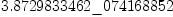 
\label{eq1}3.8729833462 \<u> 074168852