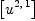 
\label{eq22}\left[{u^{2, \: 1}}\right]