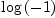 
\label{eq31}\log \left({- 1}\right)