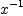 
\label{eq4}{x}^{- 1}