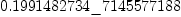 
\label{eq23}0.1991482734 \<u> 7145577188