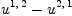 
\label{eq28}{u^{1, \: 2}}-{u^{2, \: 1}}
