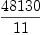 
\label{eq9}{48130}\over{11}