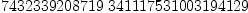 
\label{eq4}{7432339208719}\ {341117531003194129}