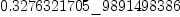 
\label{eq1}0.3276321705 \<u> 9891498386