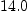 
\label{eq4}14.0