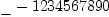 
\label{eq14}\<u> - 1234567890