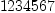 
\label{eq5}1234567