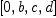 [0,b,c,d]