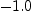 
\label{eq2}-{1.0}